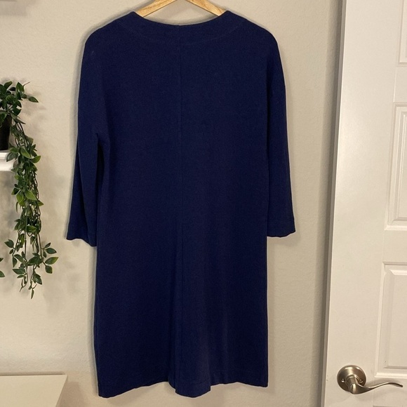 Lilly Pulitzer Navy Blue Tunic Dress - Medium - Picture 5 of 8